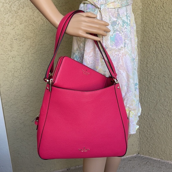 Kate Spade leila md triple compartment shoulder bag & leila lg continentl wallet - Picture 8 of 16